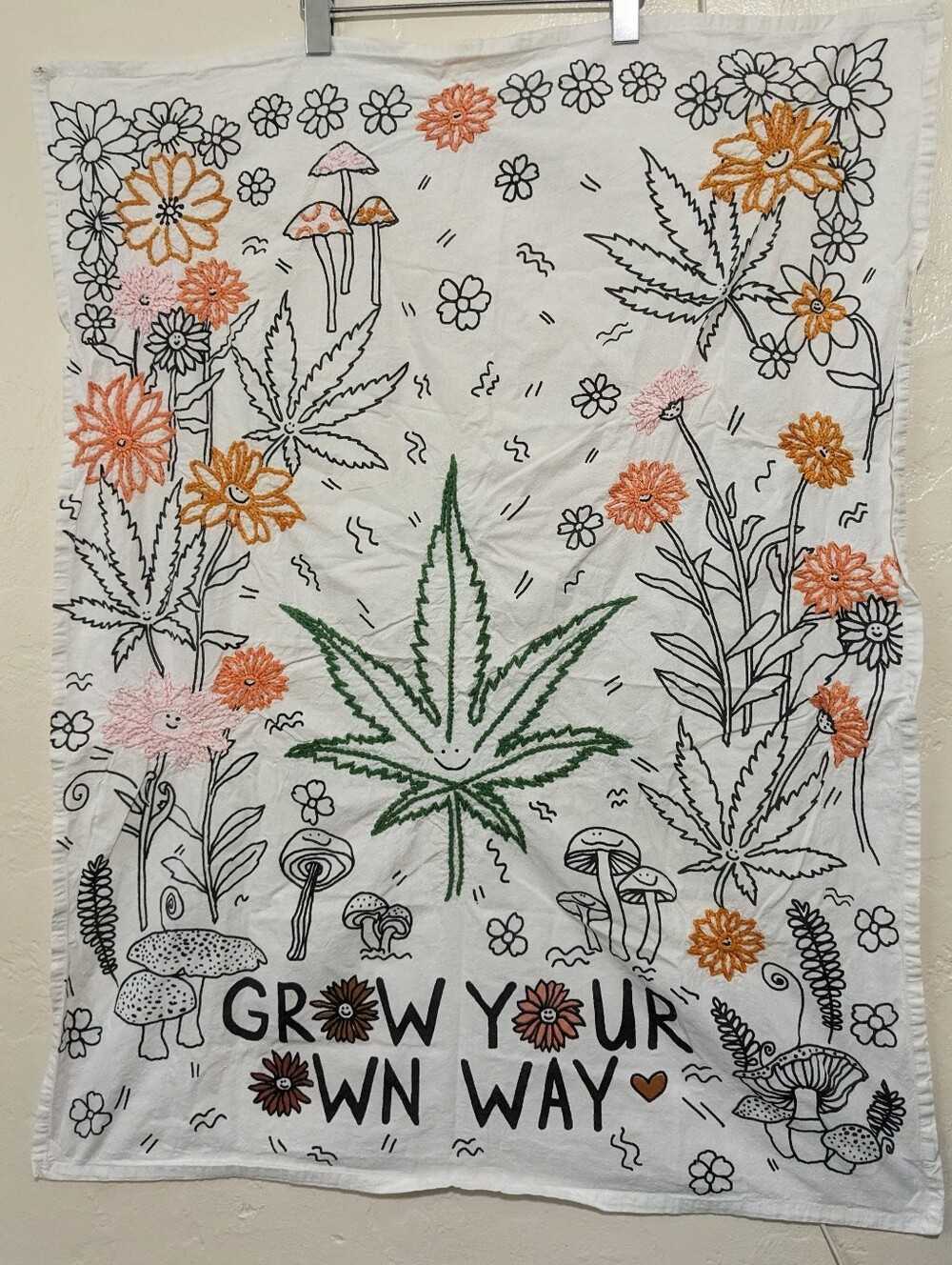 UO Grow Your Own Way Tapestry (Urban Outfitters)
